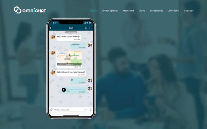 OmniChat | WordPress Design | Web Design Malaysia